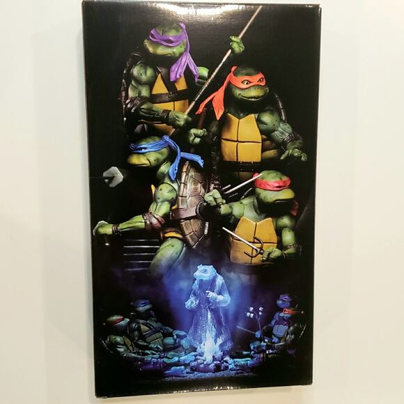 🐢 Neca TMNT 1990 Movie 35th Anniversary 7" 5-Pack Spirit of Splinter IN HAND! - Picture 2 of 4